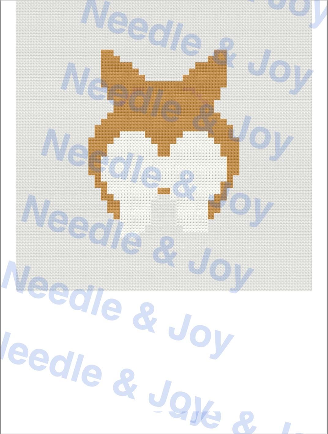 Yorkshire Terrier Key Fob Needlepoint Pattern – Puppy Parade Collection